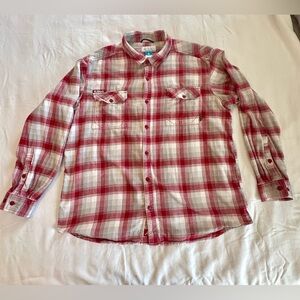 Columbia University of Alabama Flannel Shirt XXL